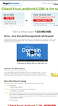 Mobile Screenshot of checkyourlandlord.com